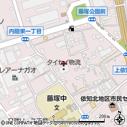 神奈川県厚木市上依知1300-20周辺の地図