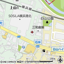 三和倉庫横浜事業所周辺の地図
