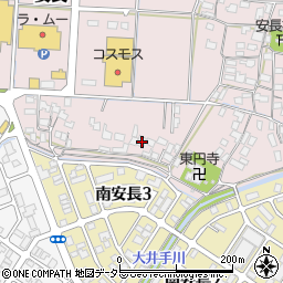 鳥取県鳥取市安長554周辺の地図