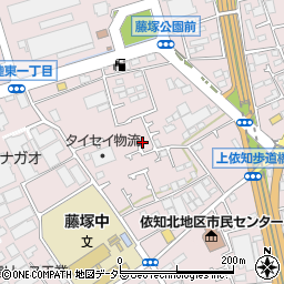 神奈川県厚木市上依知1307-11周辺の地図