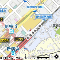 新横浜かとう眼科周辺の地図