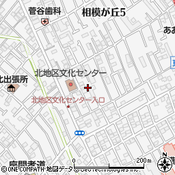 神奈川県座間市相模が丘5丁目32周辺の地図