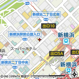 ディップパレス 新横浜店周辺の地図
