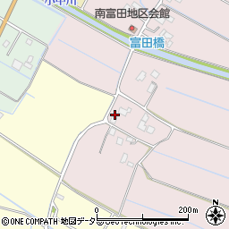 千葉県大網白里市富田128周辺の地図