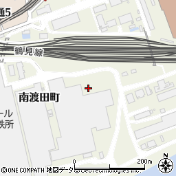 神奈川県川崎市川崎区南渡田町周辺の地図