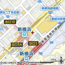 新横浜第一生命ビルディング　有料駐車場周辺の地図