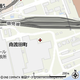 神奈川県川崎市川崎区南渡田町周辺の地図