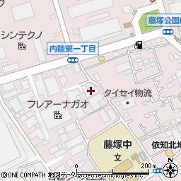 神奈川県厚木市上依知1283周辺の地図