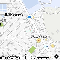 千葉県市原市北国分寺台2丁目周辺の地図