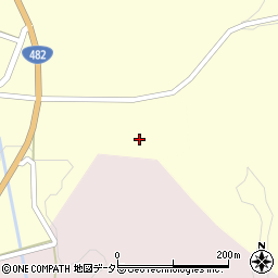 兵庫県豊岡市但東町坂野155-2周辺の地図