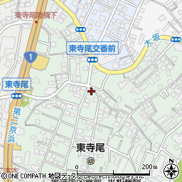 神奈川県横浜市鶴見区東寺尾中台25-16周辺の地図