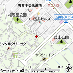 リヴェール五井周辺の地図