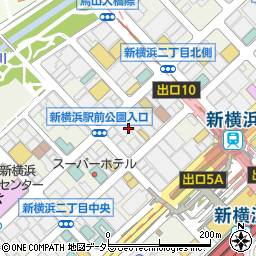 住友不動産新横浜ビル管理室周辺の地図