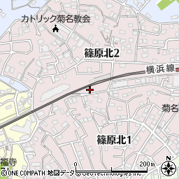 ローリエ菊名周辺の地図
