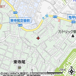 神奈川県横浜市鶴見区東寺尾中台17-6周辺の地図