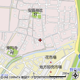 鳥取県鳥取市安長518周辺の地図