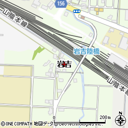 鳥取県鳥取市岩吉45周辺の地図