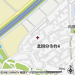 千葉県市原市北国分寺台4丁目16周辺の地図