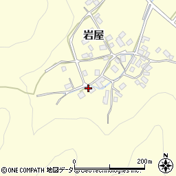 福井県三方上中郡若狭町岩屋24-7周辺の地図