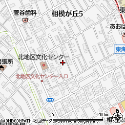 神奈川県座間市相模が丘5丁目33周辺の地図