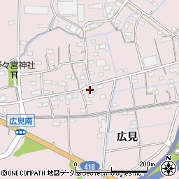 岐阜県関市広見1011周辺の地図