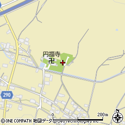 岐阜県関市池尻周辺の地図