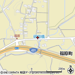島根県松江市福原町444周辺の地図