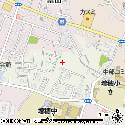 千葉県大網白里市北飯塚周辺の地図