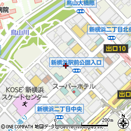 株式会社ゼンリン　横浜支店周辺の地図