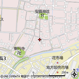 鳥取県鳥取市安長521周辺の地図