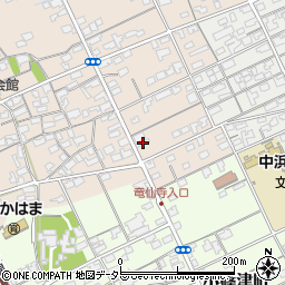 鳥取県境港市新屋町386周辺の地図