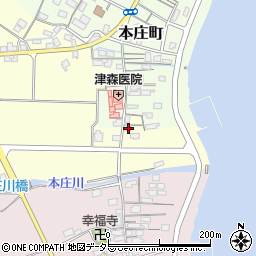 島根県松江市上本庄町556周辺の地図
