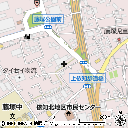 神奈川県厚木市上依知1353周辺の地図