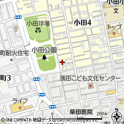 新月そば店周辺の地図