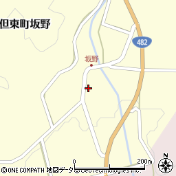 兵庫県豊岡市但東町坂野243周辺の地図