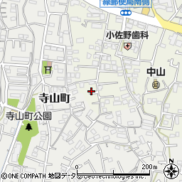 kn横浜市緑区中山5-5-10akippa駐車場周辺の地図