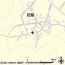 福井県三方上中郡若狭町岩屋24-3周辺の地図