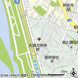 鳥取県鳥取市西品治530-19周辺の地図