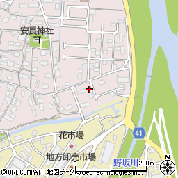 鳥取県鳥取市安長455周辺の地図