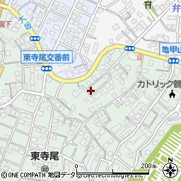 シャンス東寺尾中台２５周辺の地図