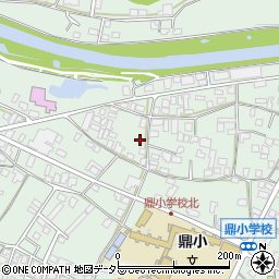 長野県飯田市鼎中平周辺の地図