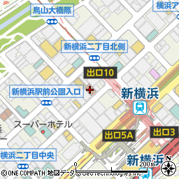 TCB東京中央美容外科　新横浜院周辺の地図