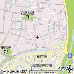 鳥取県鳥取市安長366周辺の地図