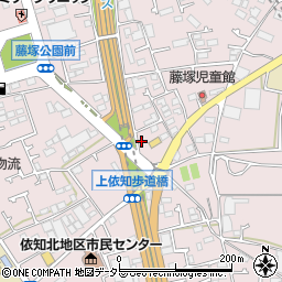 神奈川県厚木市上依知1339周辺の地図