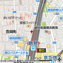 ＥＱＷＥＬチャイルドアカデミー　つるみ駅前教室周辺の地図