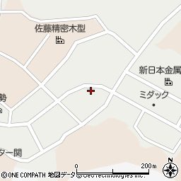 岐阜県関市尾太町周辺の地図