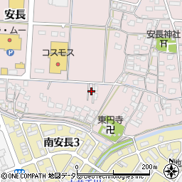 鳥取県鳥取市安長2周辺の地図