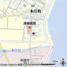 島根県松江市上本庄町564周辺の地図