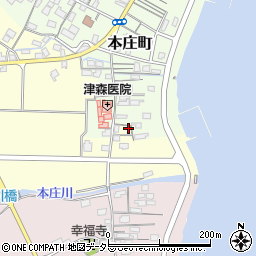 島根県松江市上本庄町563周辺の地図