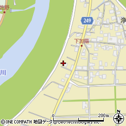 兵庫県豊岡市加陽1393周辺の地図